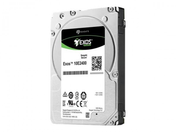 Seagate Exos 10E2400 ST1800MM0129 - Hybrid-Festplatte - 1.8 TB (16 GB Flash) - intern - 2.5" SFF (6.4 cm SFF) - SAS 12Gb/s - 10000 rpm - Puffer: 256 MB