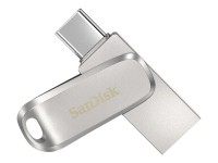 SanDisk Ultra Dual Drive Luxe - USB-Flash-Laufwerk - 256 GB - USB 3.2 Gen 1 / USB-C - Gold