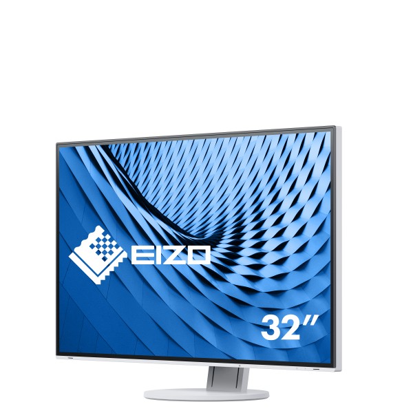 EIZO FlexScan EV3285-WT - Mit FlexStand - LED-Monitor - 80 cm (31.5") - 3840 x 2160 4K - IPS - 350 cd/m² - 1300:1 - 5 ms - 2xHDMI, DisplayPort, USB-C - Lautsprecher - weiß