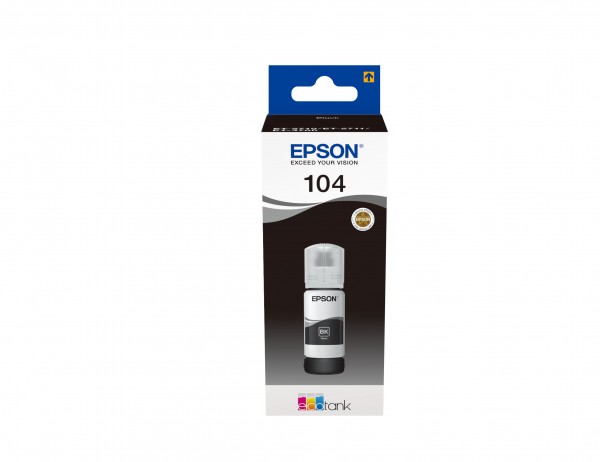 Epson Tinte C13T00P140 104 Schwarz 70 ml 1 Stück