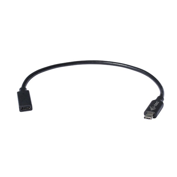 i-Tec - USB-Verlängerungskabel - 24 pin USB-C (W) zu 24 pin USB-C (M) - 30 cm