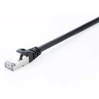 V7 - Netzwerkkabel - RJ-45 (M) bis RJ-45 (M) - 1 m - STP - CAT 6 - Schwarz