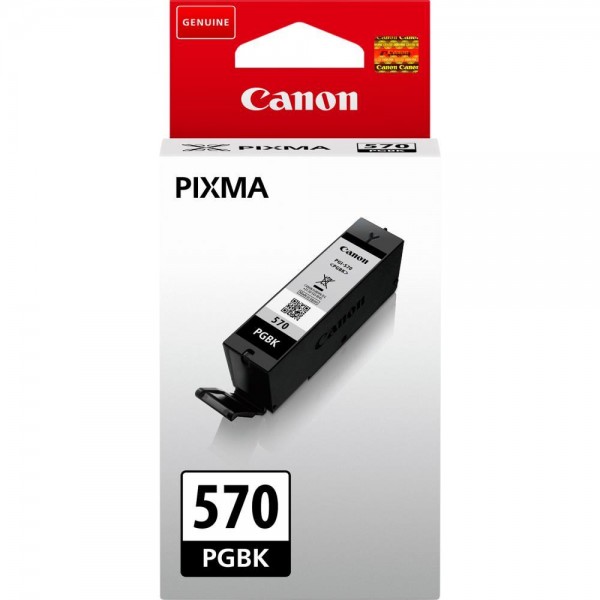 Canon PGI-570PGBK - 15 ml - Schwarz - Original - Tintenbehälter - für PIXMA TS5051, TS5053, TS5055, TS6050, TS6051, TS6052, TS8051, TS8052, TS9050, TS9055