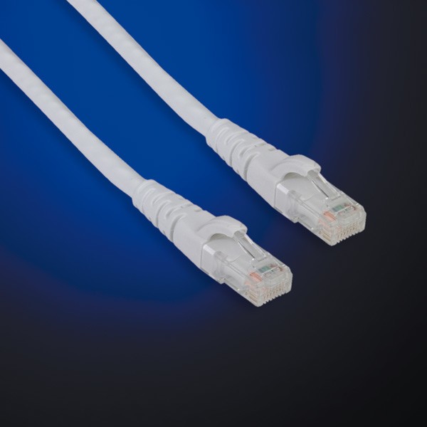 VALUE - Patch-Kabel - RJ-45 (M) bis RJ-45 (M) - 10 m - UTP - CAT 6 - halogenfrei, geformt, verseilt - Grau