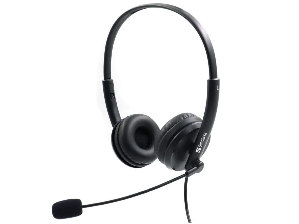 Sandberg Office Saver - Headset - On-Ear - kabelgebunden - USB