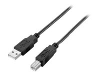 Equip - USB-Kabel - USB (M) zu USB Typ B (M) - USB 2.0 - 3 m - geformt