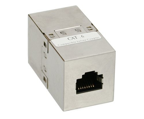 InLine - Netzwerkadapter - RJ-45 (W) zu RJ-45 (W) - abgeschirmt - CAT 6