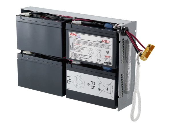 APC Replacement Battery Cartridge #24 - USV-Akku - Bleisäure - Schwarz - für P/N: DLA1500RM2U, SU1400R2IBX135, SUA1500R2ICH, SUA1500RM2U-BR, SUA1500RM2UTW