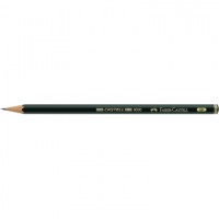 Faber-Castell Bleistift CASTELL 9000 119006 6B dunkelgrün