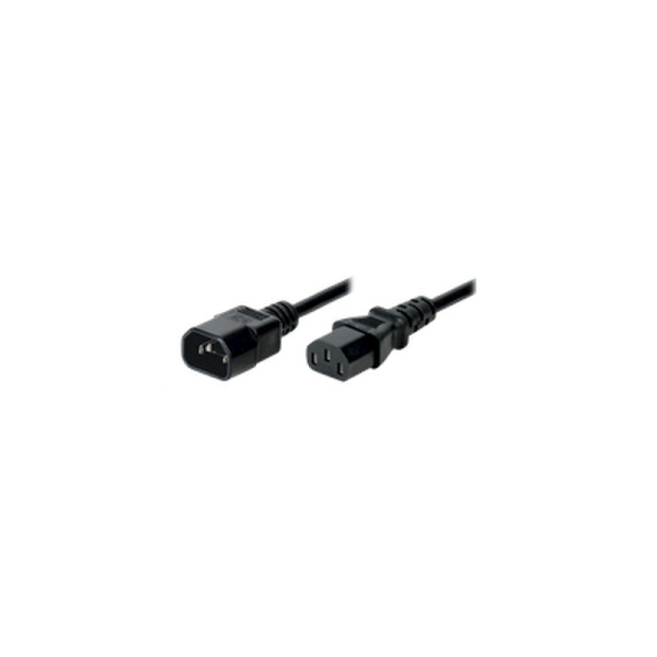 exertis Connect - Spannungsversorgungs-Verlängerungskabel - Wechselstrom 250 V - 1 m