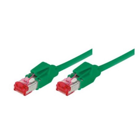 exertis Connect - Patch-Kabel - RJ-45 (M) zu RJ-45 (M) - 1 m - SFTP - CAT 6 - halogenfrei - grün