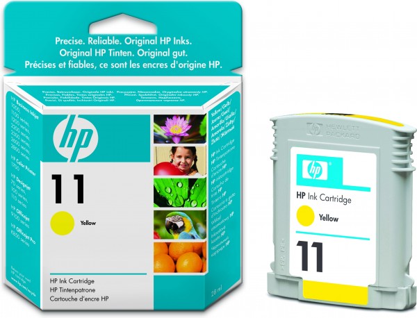 HP Tinte C4838A 11 gelb 2.550 Seiten 28 ml 1 Stück