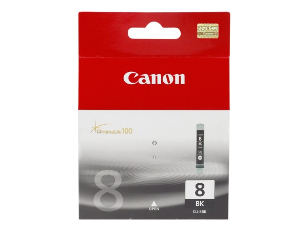 Canon Tinte 0620B001 CLI-8 BK Schwarz 400 Seiten 13 ml 1 Stück