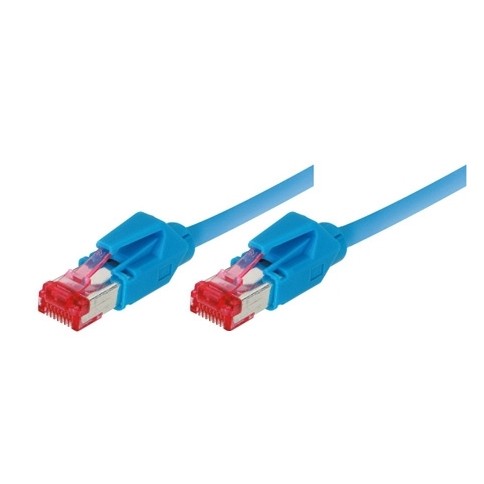 exertis Connect - Patch-Kabel - RJ-45 (M) zu RJ-45 (M) - 3 m - SFTP - CAT 6 - halogenfrei - Blau