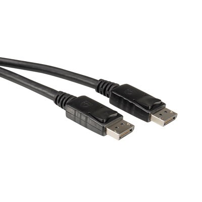 Rotronic VALUE - DisplayPort-Kabel - DisplayPort männlich zu DisplayPort männlich - 5 m - abgeschirmt - Schwarz