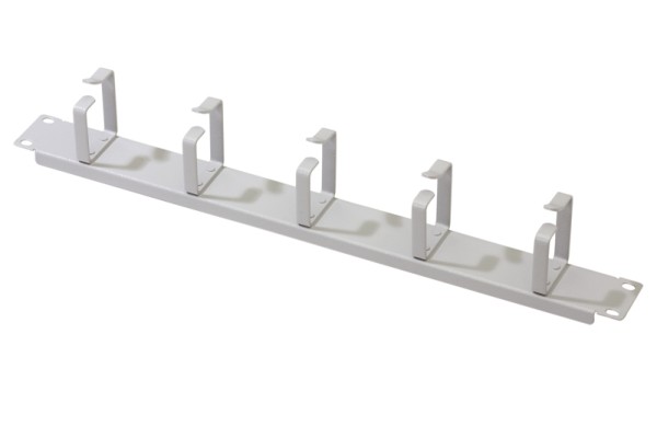 DIGITUS Professional Line DN-97601 - Kabelführungsplatte für Schaltschrank - RAL 7035 - 1U - 48.3 cm (19")
