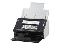 Ricoh Image Scanner N7100E - Dokumentenscanner - Dual CIS - Duplex - 216 x 355.6 mm - 600 dpi x 600 dpi - bis zu 25 Seiten/Min. (einfarbig) / bis zu 25 Seiten/Min. (Farbe) - automatischer Dokumenteneinzug (50 Blätter) - bis zu 4000 Scanvorgänge/Tag - Gigabit LAN
