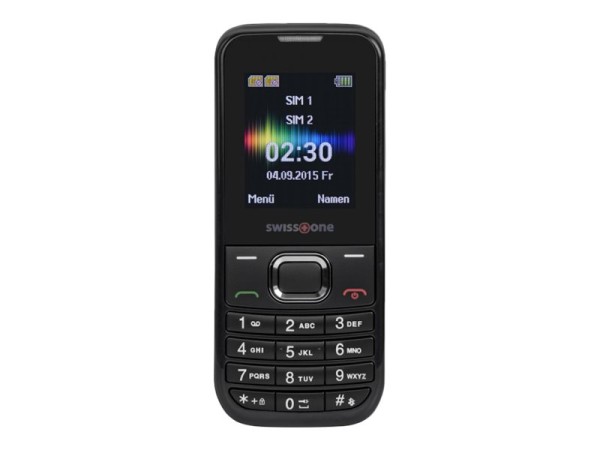 Swisstone SC 230 4,5 cm (1.77 Zoll) Schwarz Seniorentelefon 450032