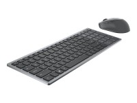 Dell Wireless Keyboard and Mouse KM7120W - Tastatur-und-Maus-Set - Deutsch - KM7120W-GY-GER