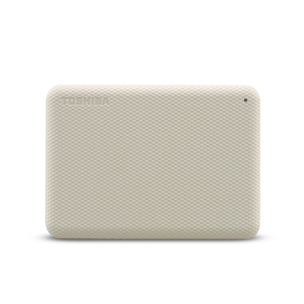 Toshiba Canvio Advance - Festplatte - 2 TB - extern (tragbar) - 2.5" (6.4 cm) - USB 3.2 Gen 1 - hellbeige