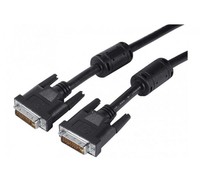 Exertis DVI Monitorkabel - DVI-D (M) bis DVI-D (M) 24+1pol - Duallink - 1 m - Schwarz - 127505