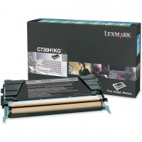 Lexmark Toner C736H1KG schwarz 12.000 Seiten 1 Stück