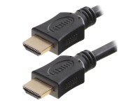 Helos - HDMI mit Ethernetkabel - HDMI (M) bis HDMI (M) - 3 m - Schwarz