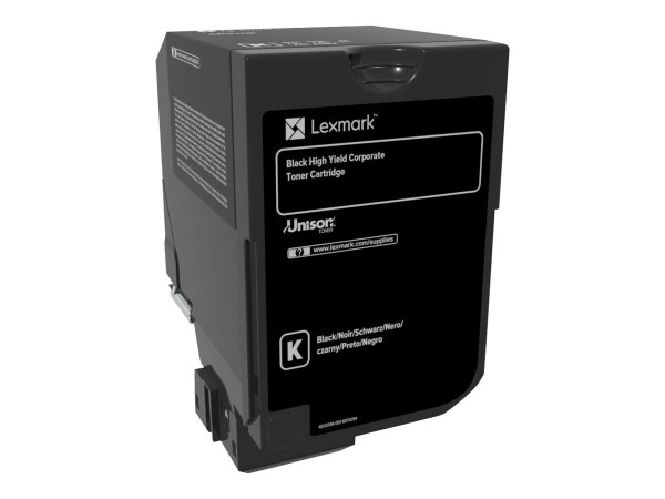 Lexmark Toner 74C2HKE schwarz 20.000 Seiten 1 Stück