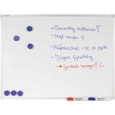 Soennecken Whiteboard 4855 80x60cm magnethaftend emailliert