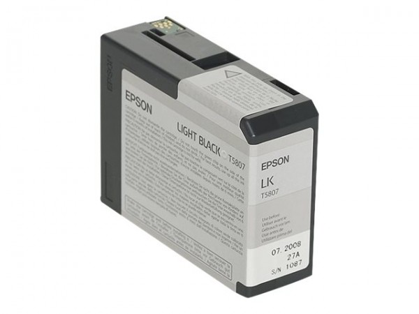Epson Tinte C13T580700 T5807 schwarz 80 ml 1 Stück