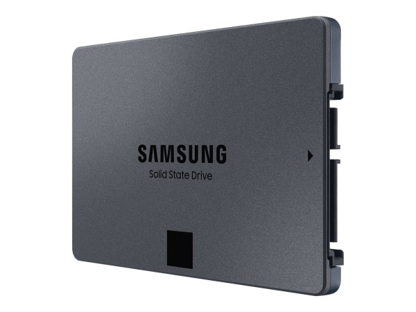 Samsung 870 QVO MZ-77Q1T0BW - SSD - verschlüsselt - 1 TB - intern - 2.5" (6.4 cm) - SATA 6Gb/s - Puffer: 1 GB - 256-Bit-AES - TCG Opal Encryption