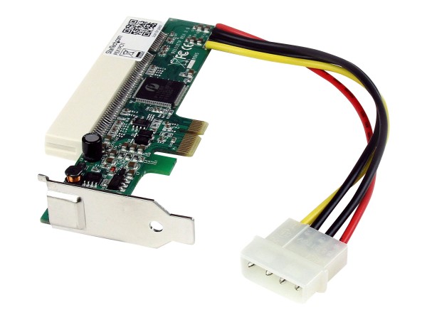 StarTech PCI Express Schnittstellenkarte für PCI Low Profile Adapter Karte - 1 x PCI-e (Stecker) 1 x PCI (Buchse) - PCIe x1-zu-PCI-Steckplatzadapter