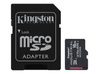 Kingston 16GB Industrial microSDHC C10 A1 pSLC Card+ SD-Adapter
