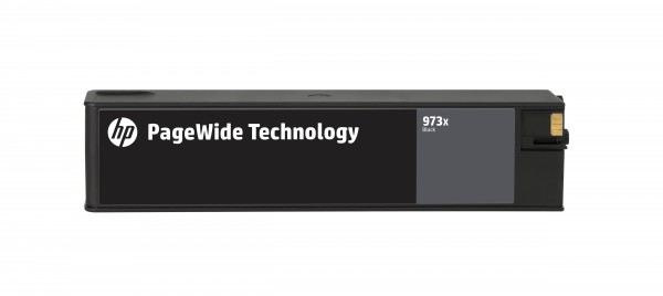 HP 973X - Hohe Ergiebigkeit - Schwarz - Original - PageWide - Tintenpatrone - für PageWide Managed MFP P57750, P55250; PageWide Pro 452, 477