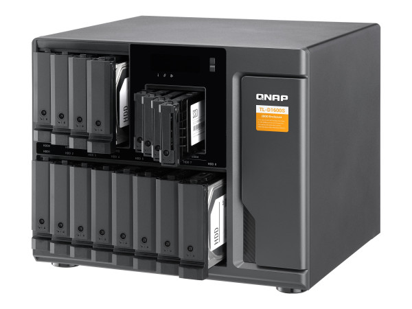 QNAP Festplatten-Array - 16 Schächte (SATA-600) SATA 6Gb/s (extern) - TL-D1600S