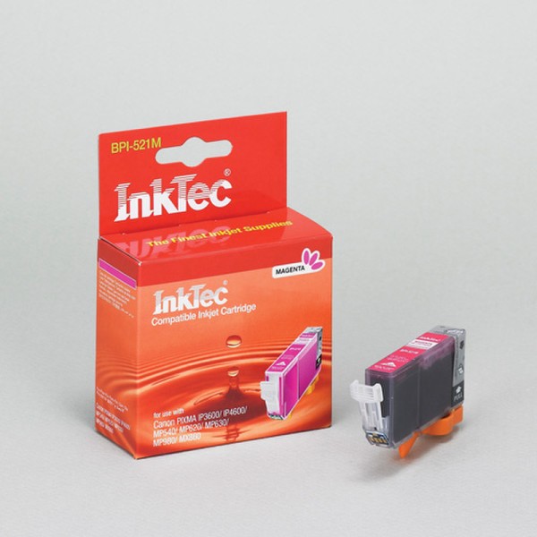 InkTec Tinte kompatibel zu Canon 2935B001 magenta CLI-521 M 11,5 ml Dye based 1 Stück