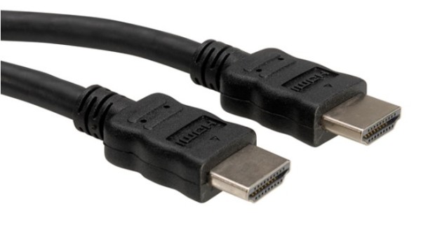 Roline - HDMI-Kabel - HDMI männlich zu HDMI männlich - 3 m - abgeschirmt - Schwarz