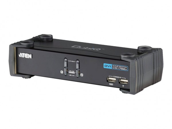 ATEN CubiQ CS1762A - KVM-/Audio-Switch - 2 x KVM/Audio - 1 lokaler Benutzer - Desktop