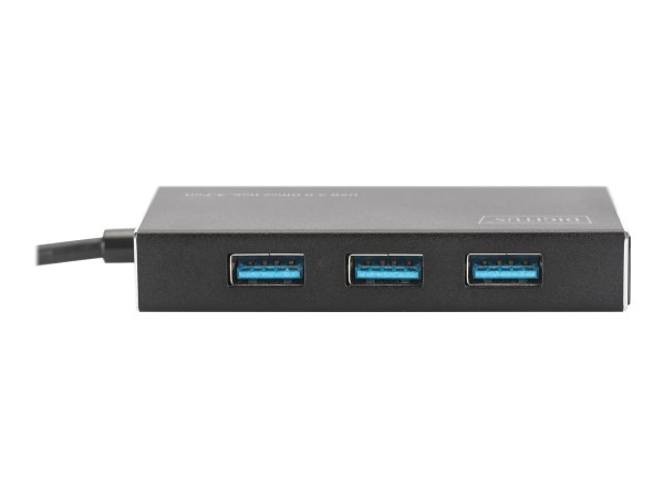 DIGITUS USB 3.0 Office Hub DA-70240-1 - Hub - 4 x SuperSpeed USB 3.0 - Desktop