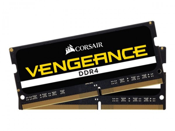 CORSAIR Vengeance - DDR4 - kit - 64 GB: 2 x 32 GB - SO DIMM 260-PIN - 2666 MHz / PC4-21300 - CL18 - 1.2 V - ungepuffert - non-ECC