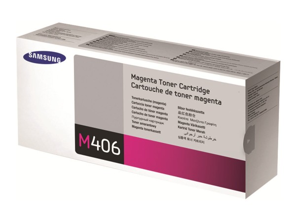 Samsung CLT-M406S - Magenta - Original - Tonerpatrone - für CLP-360, 365, 368; CLX-3300, 3305, 3306; Xpress C460, C467