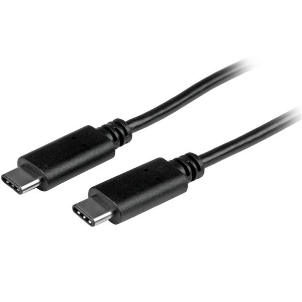 StarTech 1m USB-C Kabel - St/St - USB 2.0 - USB Typ C - USB-Kabel - USB-C (M) bis USB-C (M) - Thunderbolt 3 / USB 2.0 - 1 m - Schwarz - für P/N: DKT30CHD, HB30C1A1CPD, HB30C3A1CFBW, PEXUS313AC2V