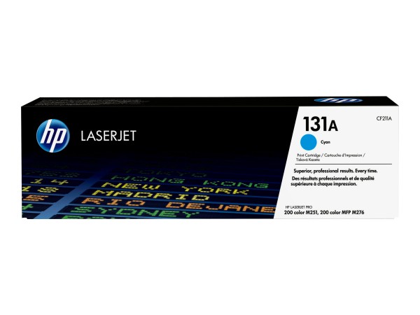 HP 131A - Cyan - Original - LaserJet - Tonerpatrone (CF211A) - für LaserJet Pro 200 M251n, 200 M251nw, MFP M276n, MFP M276nw