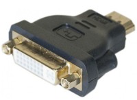Exertis CUC Connect - HDMI/DVI Adapter - HDMI (M) bis DVI-I (W) - Schwarz - 127951