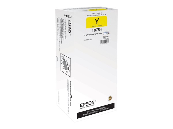 Epson T87844 - 425.7 ml - Gelb - Original - Nachfülltinte - für WorkForce Pro WF-R5190, WF-R5190DTW, WF-R5690, WF-R5690DTWF, WF-R5690DTWFL