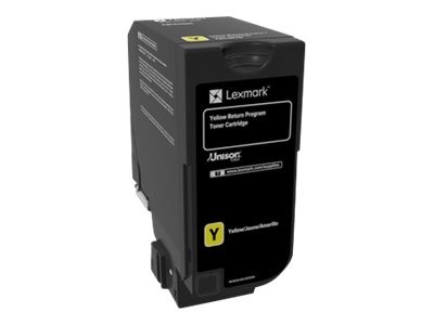 Lexmark Toner 74C20Y0 Gelb 3.000 Seiten 1 Stück