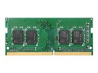 Synology - DDR4 - Modul - 4 GB - SO DIMM 260-PIN - 2666 MHz / PC4-21300 - 1.2 V - ungepuffert - non-ECC - für Deep Learning NVR DVA3219