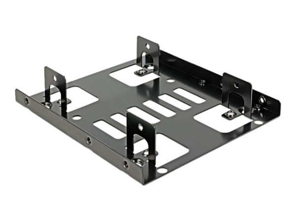 DeLOCK - Laufwerksschachtadapter - 3.5" to 2 x 2.5" (8,9 cm bis 2 x 6,4 cm)