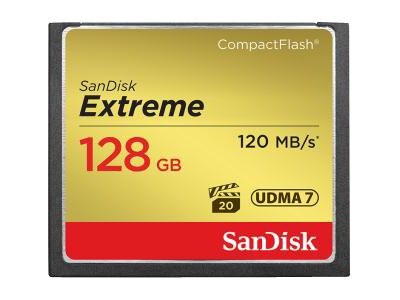 SanDisk Extreme - Flash-Speicherkarte - 128 GB - 567x - CompactFlash