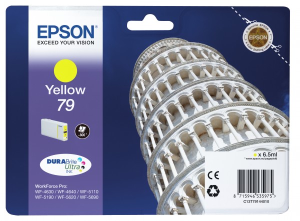 Epson Tinte C13T79144010 79 Gelb 800 Seiten 6,5 ml 1 Stück
